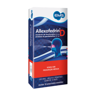Allexofedrin D 60Mg 10Cpr