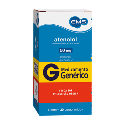 Atenolol 50Mg 30Cpr Gen.ems
