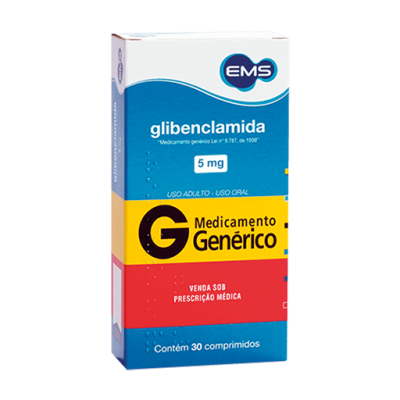 Glibenclamida 5Mg 30Cpr Gen.ems