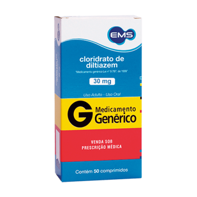 Diltiazem 30Mg 50Cpr Gen.ems