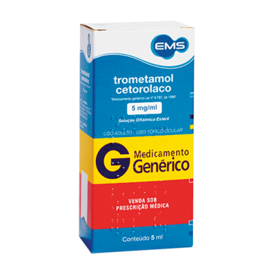 Cetorolaco Trometamol 5Mg/ml Sol Oft 5ML Gen.ems