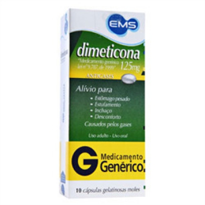 Simeticona 125Mg 10Cps Gen.ems