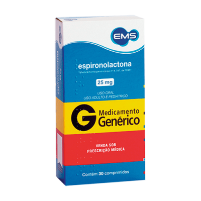 Espironolactona 25Mg 30Cpr Gen.ems