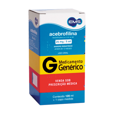 Acebrofilina 25Mg/ml Xpe Ped 120ML Gen.ems