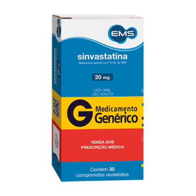 Fp.sinvastatina 20Mg 30Cpr Gen.ems