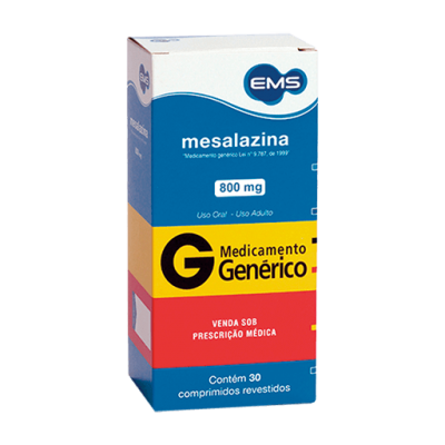 Mesalazina 800Mg 30Cpr Gen.ems