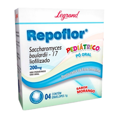 Repoflor 200Mg 4 Sachês
