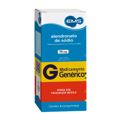 Fp.alendronato Sodio 70Mg 4Cpr Gen.ems