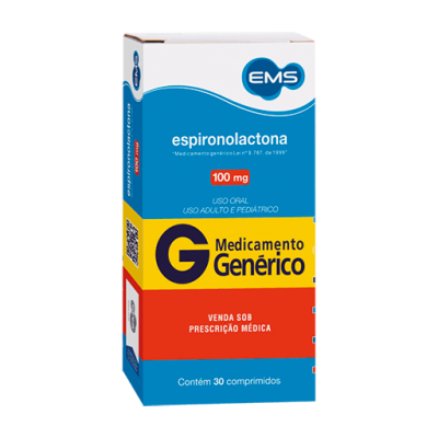 Espironolactona 100Mg 30Cpr Gen.ems