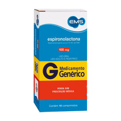 Espironolactona 100Mg 16Cpr Gen.ems