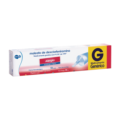 Dexclorfeniramina Creme 10Mg/g 30G Gen.ems