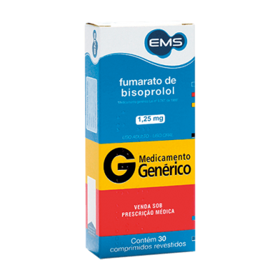 Bisoprolol 1,25Mg 30Cpr Gen.ems