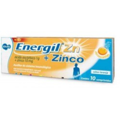 Energil Zinco 10 Comprimidos Efervecentes