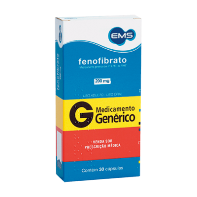 Fenofibrato 200Mg 30Cpr Gen.ems