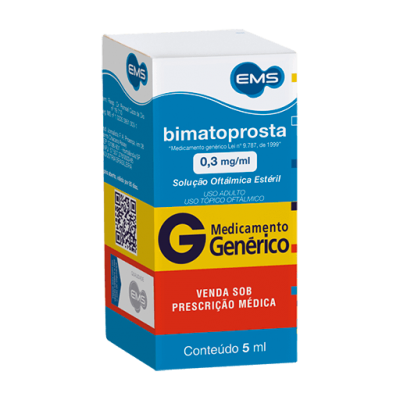 Bimatoprosta 0,3Mg/ml Sol Oft 5ML Gen.ems