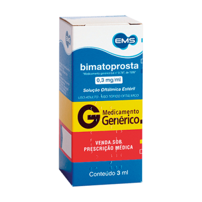Bimatoprosta 0,3Mg/ml Sol Oft 3ML Gen.ems