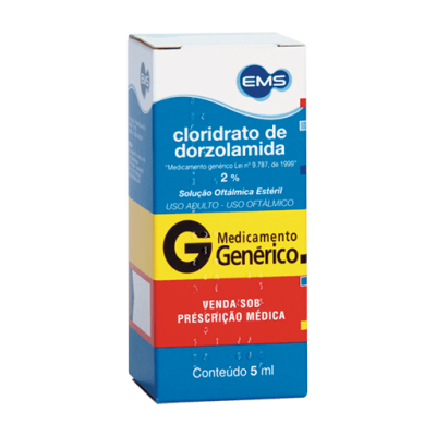 Dorzolamida 2%/ml Sol Oft 5ML Gen.ems