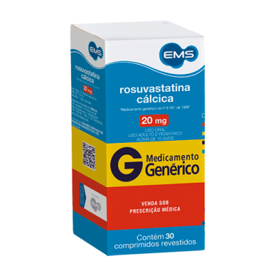Rosuvastatina 20Mg 30Cpr Gen.ems