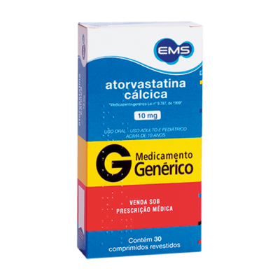 Atorvastatina Calcica 10Mg 30Cpr Gen.ems