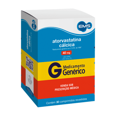 Atorvastatina Calcica 40Mg 30Cpr Gen.ems