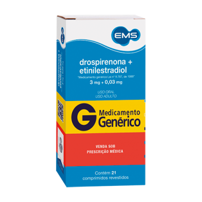 Drospirenona + Etinilestradiol 21Cpr Gen.ems