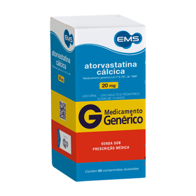 Atorvastatina Calcica 20Mg 60Cpr Gen.ems