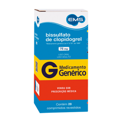 Clopidogrel 75Mg 28Cpr Gen.ems