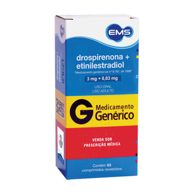 Drospirenona + Etinilestradiol 63Cpr Gen.ems