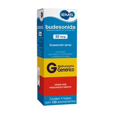 Fp.budesonida 32Mcg 120Doses Gen.ems
