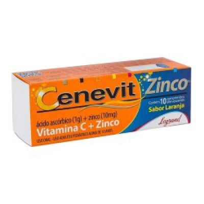 Cenevit Zinco 1G 10Cpr Eferv*