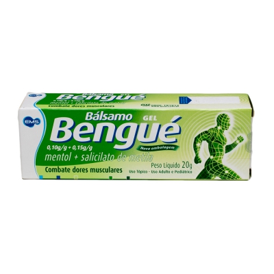 Bálsamo Bengué 0,10G/g + 0,15G/g Gel 20G