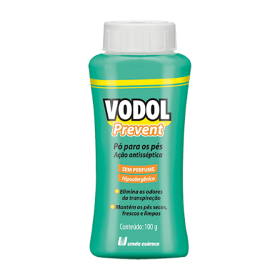 Vodol Prevent Sem Perfume Po 100G