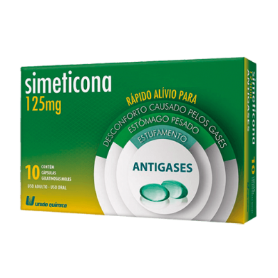 Simeticona 125Mg 10Cps Gen.união Química