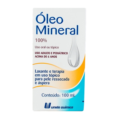 Óleo Mineral União Química 100ML