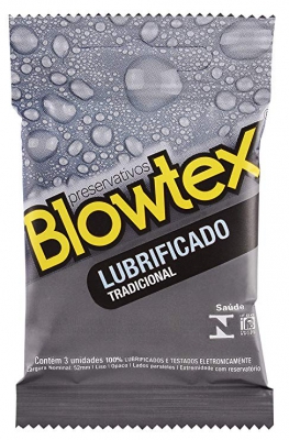 Preservativo Blowtex Lubrificado 3Un