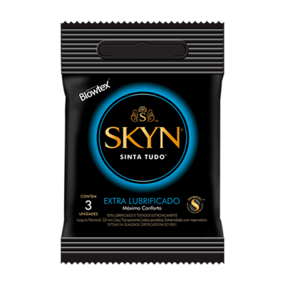 Preservativo Blowtex Extra Lubrificado 3Un