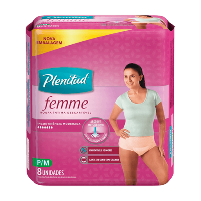 Roupa Íntima Plenitud Femme P/m 8Un