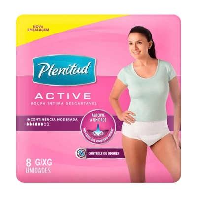 Roupa Íntima Plenitud Femme G/xg 8Un
