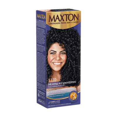 Tintura Maxton Pratica 1.110 Preto Intenso Profundo
