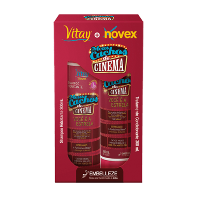 Shampoo+Condicionador Novex Meus Cachos de Cinema 300ML