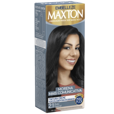 Tintura Maxton Pratica 2.1 Preto Especial