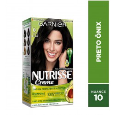 Tintura Garnier Nutrisse 10 Preto Oni