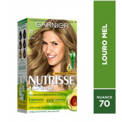Tintura Garnier Nutrisse 70 Louro Mel