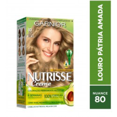 Tintura Garnier Nutrisse 80 Baunilha