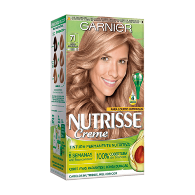 Tintura Garnier Nutrisse 71 Loiro Explêndido
