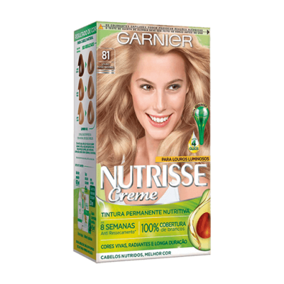 Tintura Garnier Nutrisse 81 Paixão Nacional