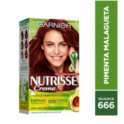 Tintura Garnier Nutrisse 666 Pimenta Malagueta