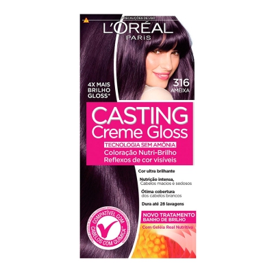 Tintura Loreal Casting Creme Gloss 316 Ameixa