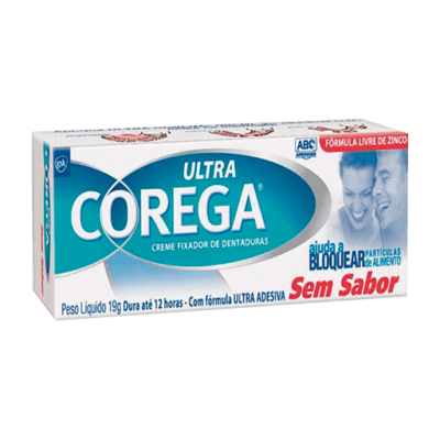 Corega Ultra Creme 19G Sem Sabor