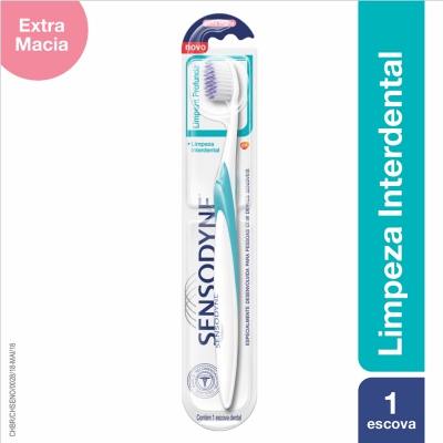 Escova Dental Sensodyne Limpeza Profunda Extra Macia